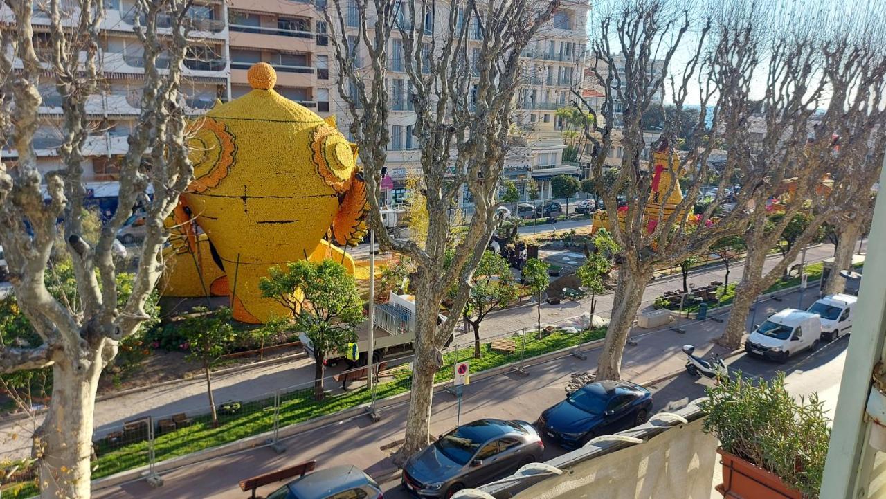 Penelope Belle Vue Lejlighed Menton Eksteriør billede